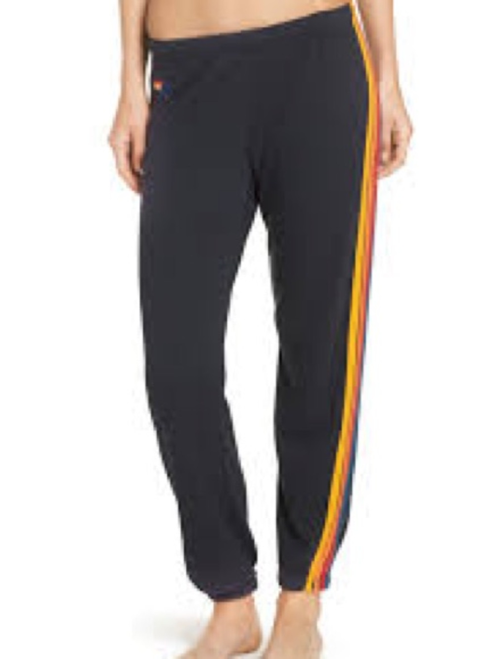 Aviator Nation Rainbow stripe Jogger